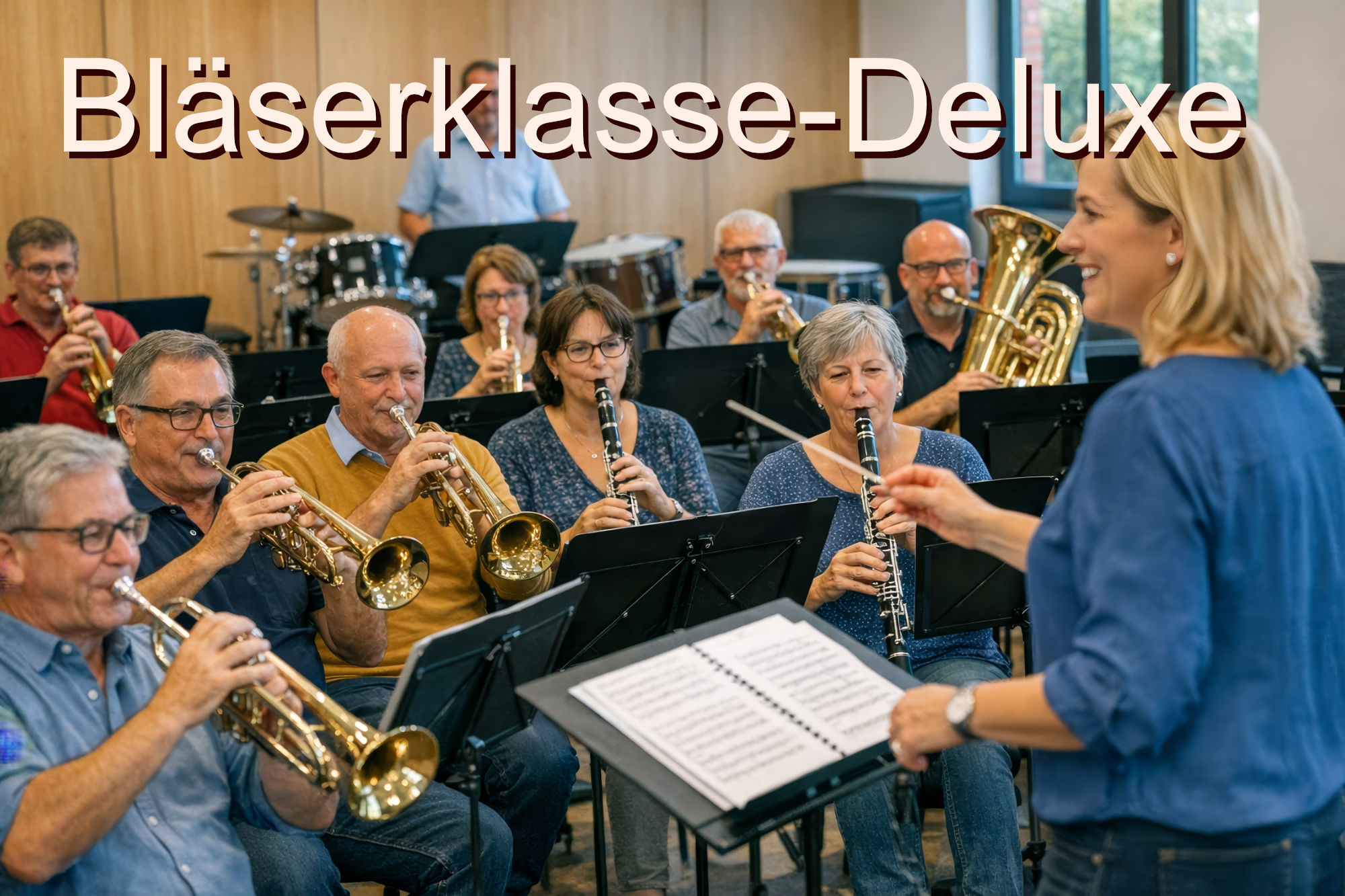 KI Bild Bläserklasse Deluxe